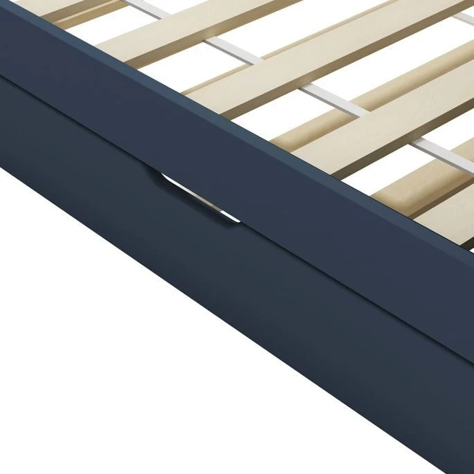 Lit Banquette 2 Couchages Pin Massif Gris Sacha 90x200 Cm – Image 5