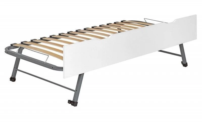 Lit Gigogne 90x200 Cm Bois Blanc Féroé – Image 4