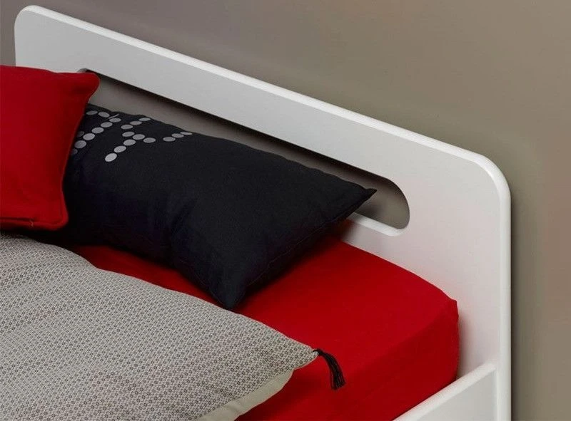 Lit Gigogne 90x200 Cm Bois Blanc Féroé – Image 7