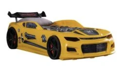 Lit Voiture De Course Champion Jaune 70x140 Cm