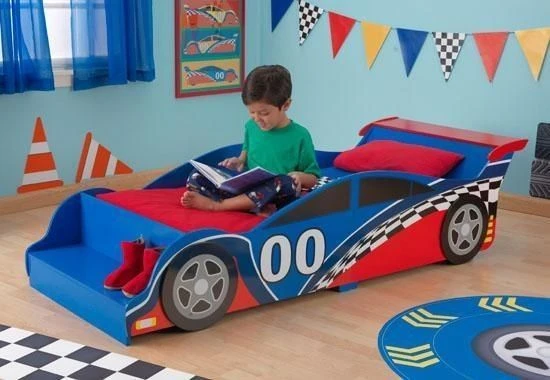 Lit Voiture De Course Kidkraft 76038 – Image 2