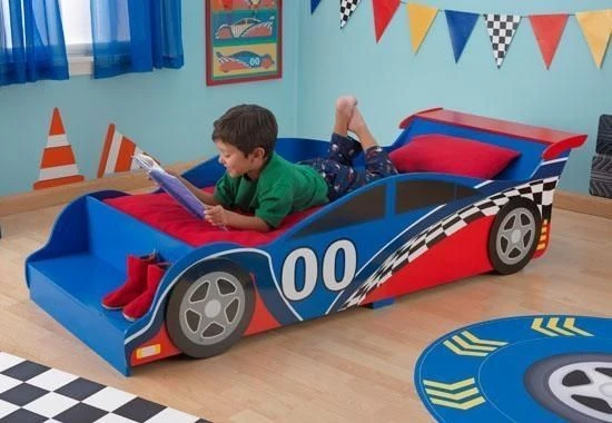 Lit Voiture De Course Kidkraft 76038 – Image 4