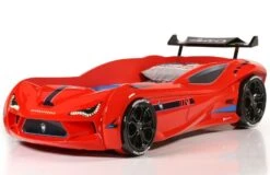 Lit Voiture De Course V5 Rouge